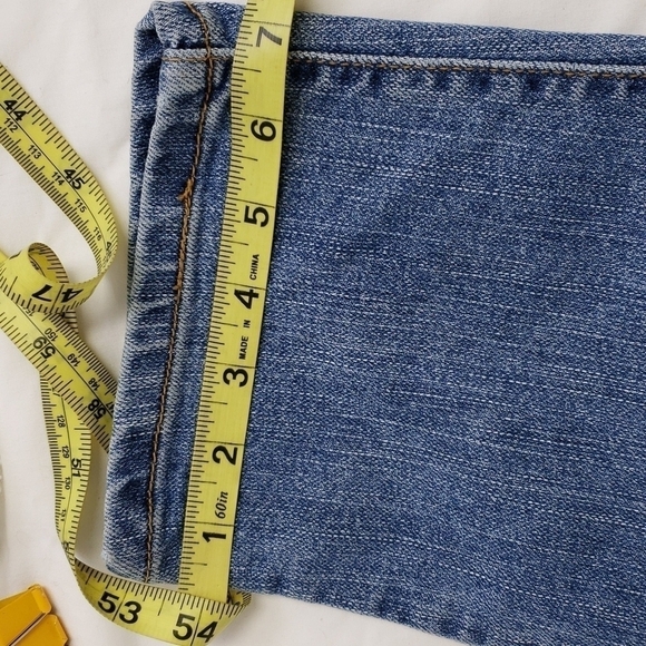 LEVI'S 512 Classic Slim Fit Tapered Leg 14S 11" High Rise 32x29 VGUC - Picture 10 of 11